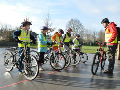 Cycling activities at Beeston Festival